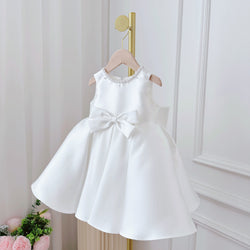 Baby Dress White Classic Style Two-piece Set