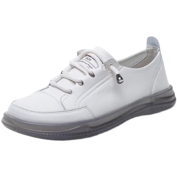 Cowhide Tendon Bottom Leather Soft Shoes