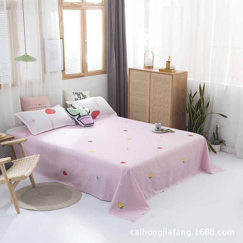 Quilt Cover Sheet Quilt Three-piece Cartoon