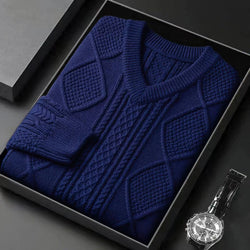 Thickened Collar Thermal Base Sweater