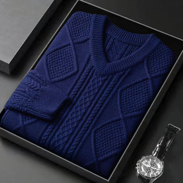 Thickened Collar Thermal Base Sweater