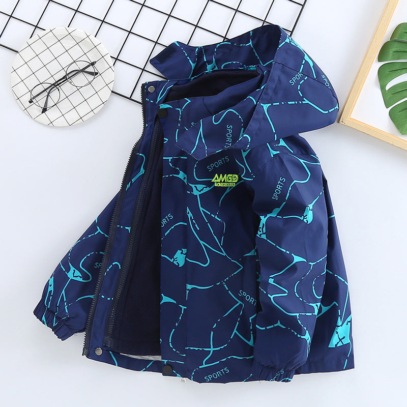Velvet Thickened Jacket