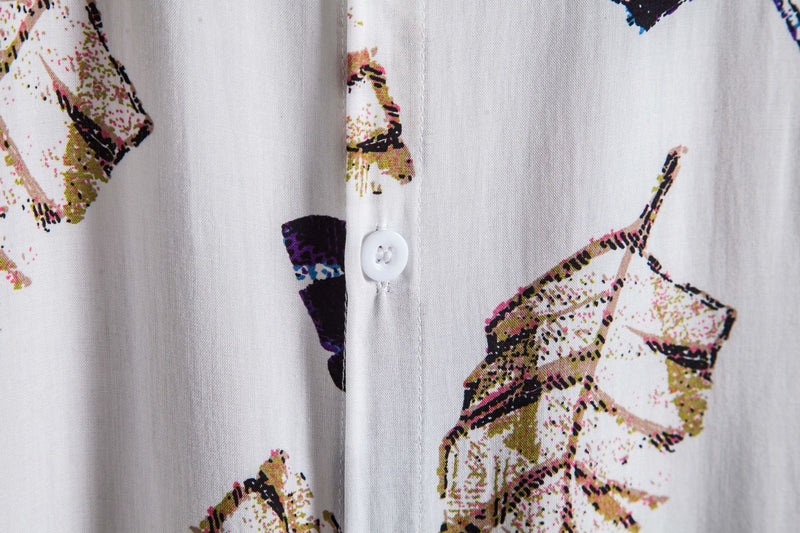 Leaf Short-sleeved Shirt