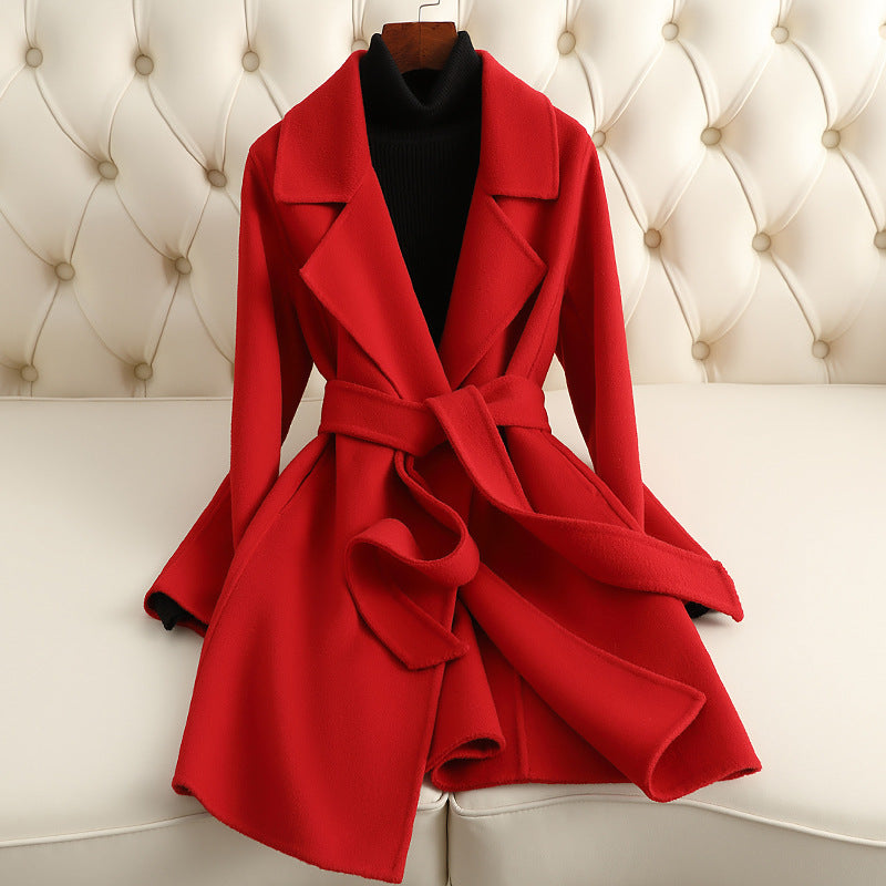 Cashmere Coat Mid-length