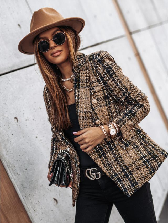 Single-breasted Short Suit Jacket