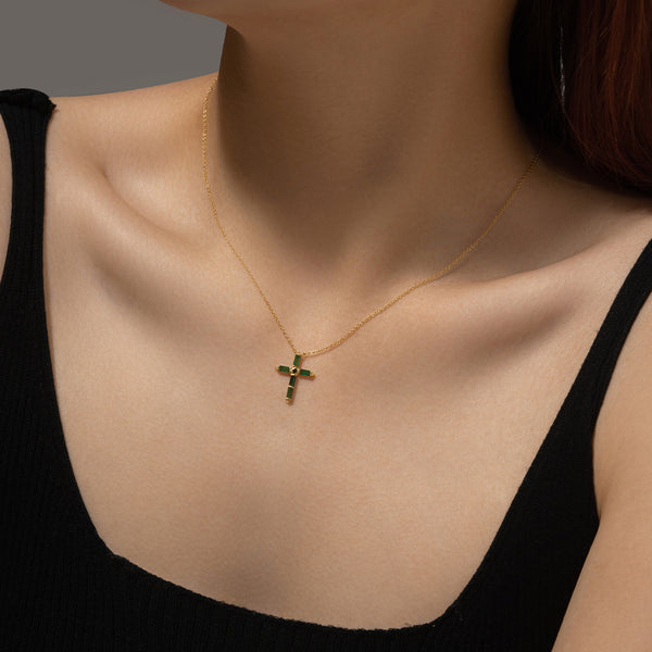 Cross Hanging Necklace