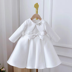 Baby Dress White Classic Style Two-piece Set