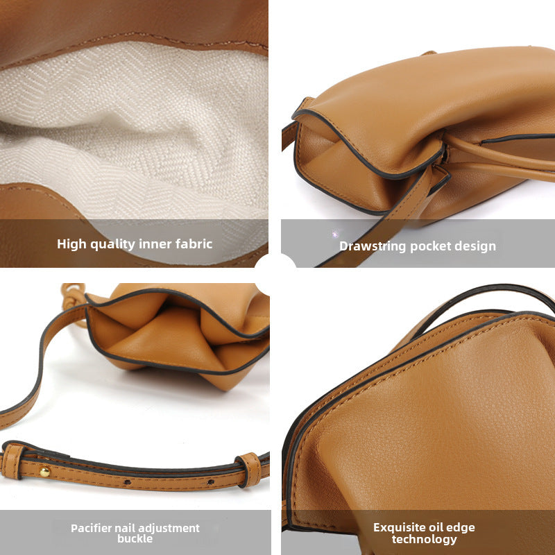 Drawstring Bucket Bag