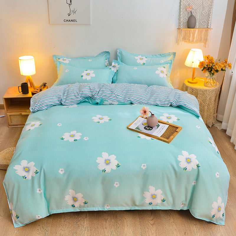 Pure Cotton Brushed Four-piece Thickened