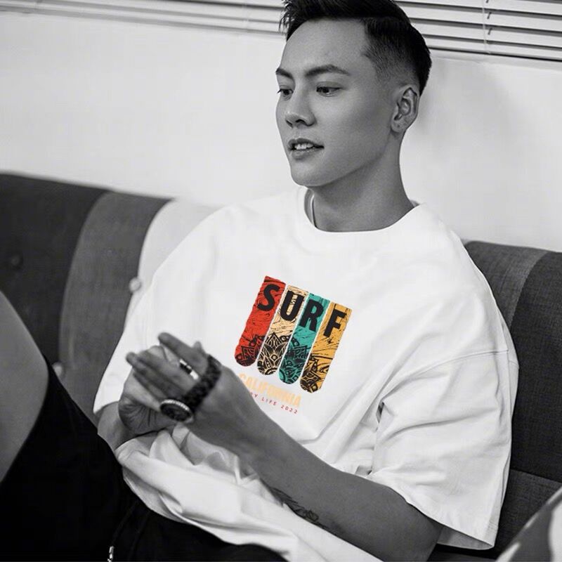 Short-sleeved T-shirt Loose Cotton Men