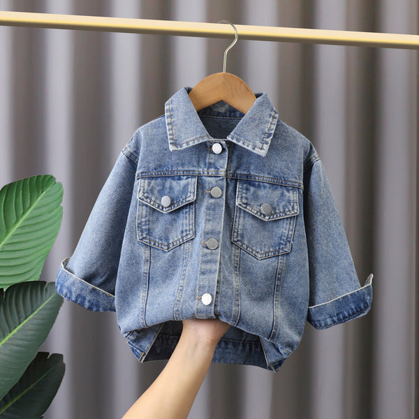 Denim Coat Baby Girls