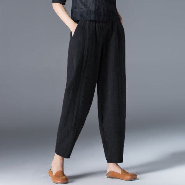 Cotton And Linen Pants