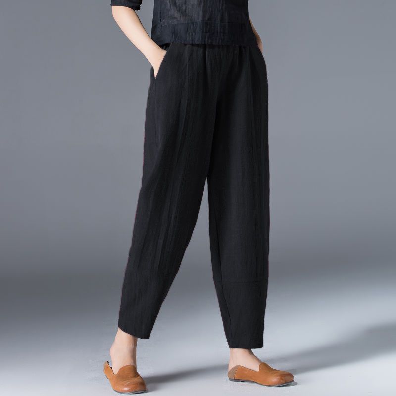 Cotton And Linen Pants