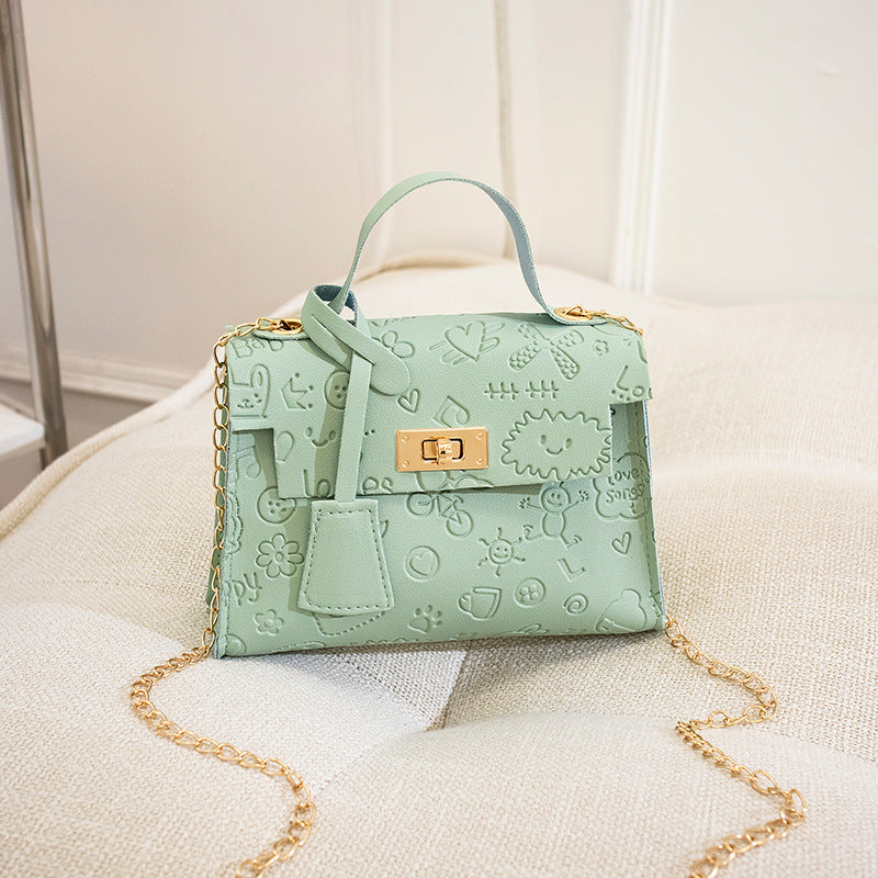 Embossed Handbag