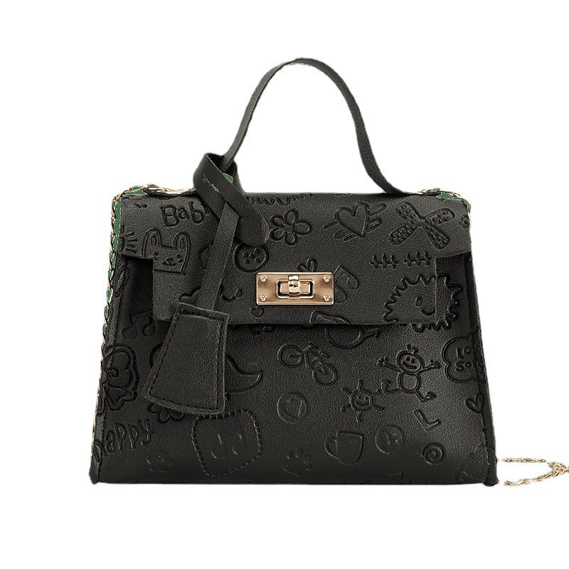 Embossed Handbag