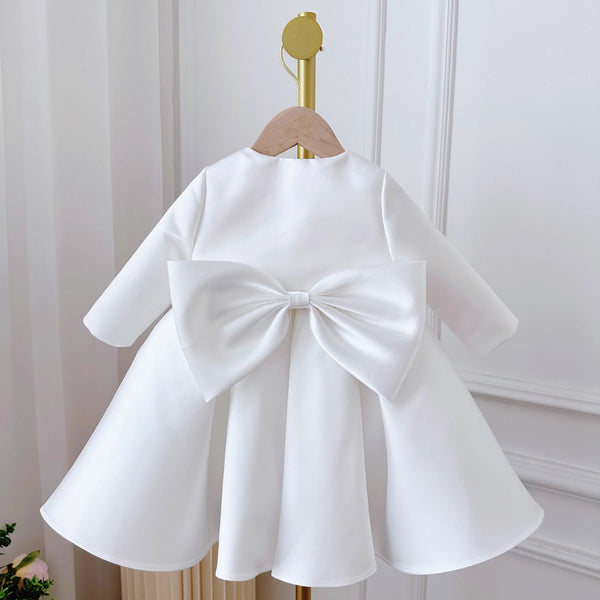 Baby Dress White Classic Style Two-piece Set