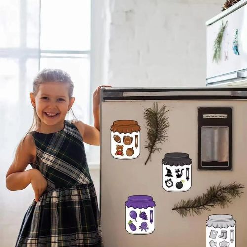 ÉveilColoré :Magnetiske klistremerker