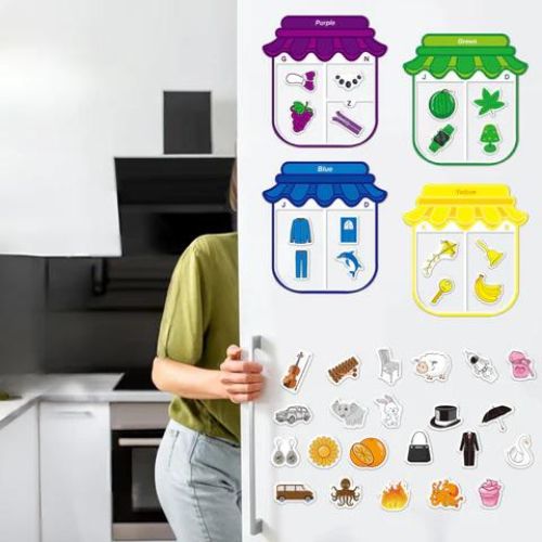 ÉveilColoré :Magnetiske klistremerker