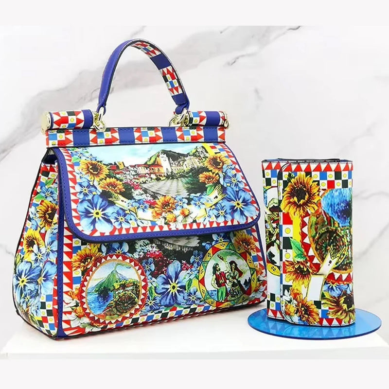 Classic Crossbody Handbags Luxury Purse Suit