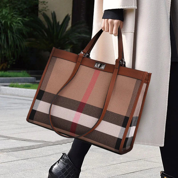 Luxury Designer PU Leather Tote Bag