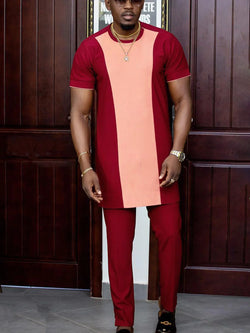 African Men Traditional Summer Outfit