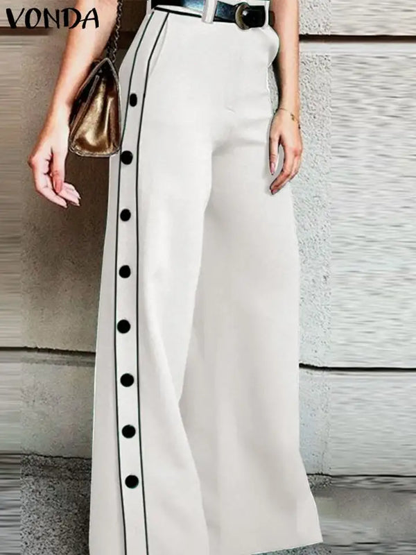 VONDA Women Elegant Office Pants