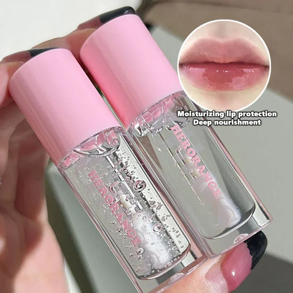 Water Light Lip Gloss Moisturizing Transparent  Mirror Lip Glaze