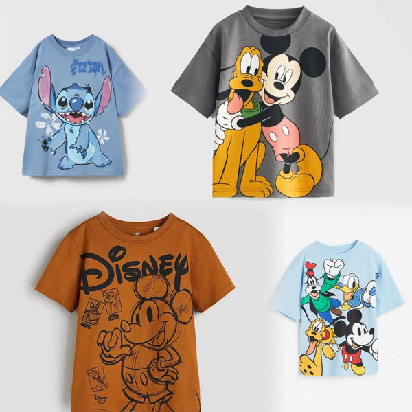 Cartoon Mickey Loose Wear T-shirts