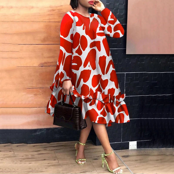 CAMINA Elegant Midi Dress