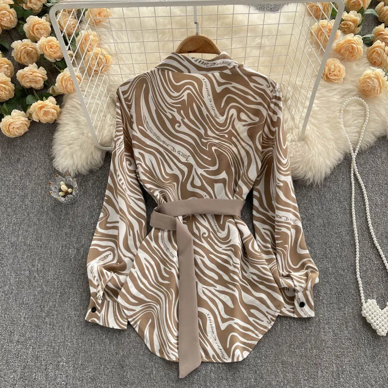 Slimming Loose-fit Long Sleeve Top