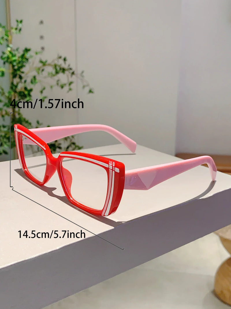 Vintage Anti Blue Light Optical Square Glasses Frame