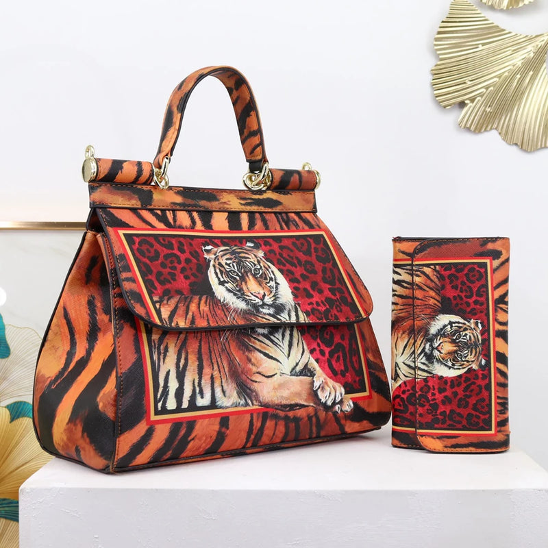 Classic Crossbody Handbags Luxury Purse Suit