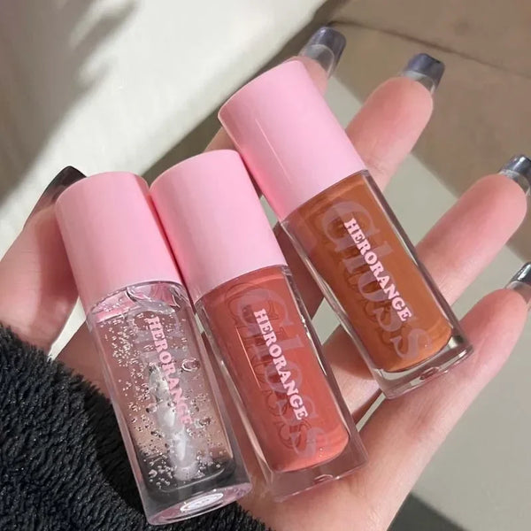 Water Light Lip Gloss Moisturizing Transparent  Mirror Lip Glaze