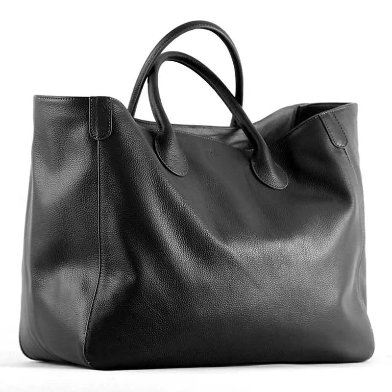 Natural Leather Top Cow Hide Leather Handbag