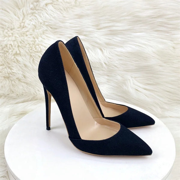 Elegant style pointed banquet high heels