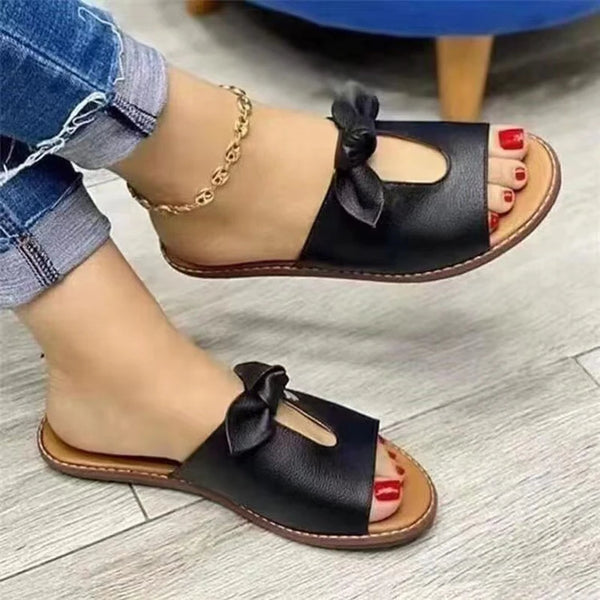 Summer Sandals Bow Slippers Open Toe