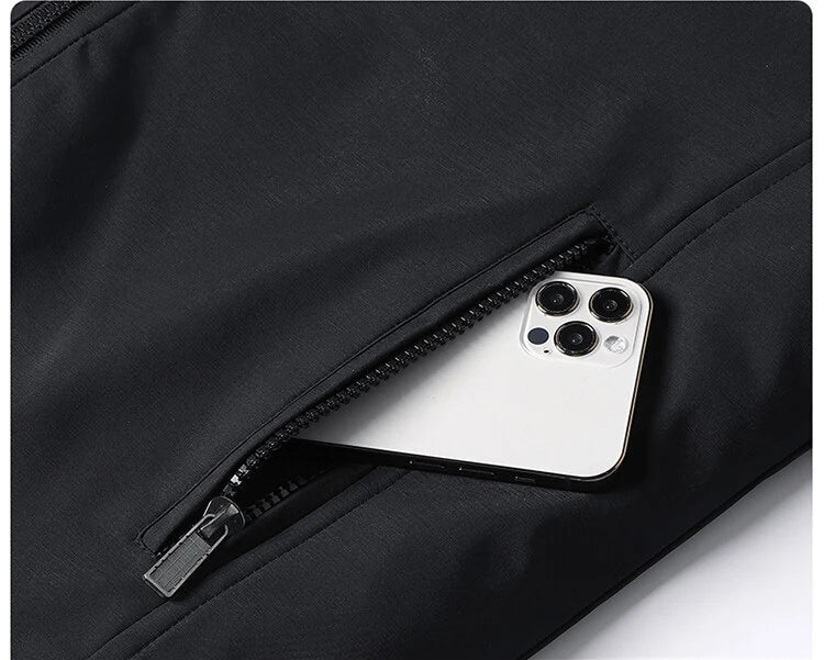 Thick Stand Collar Winter Jacket Men