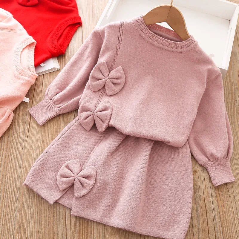 2-piece Long sleeved Sweater Set