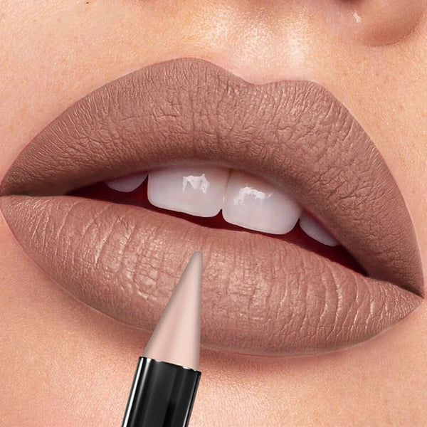1pc Matte Non Fading Brown lipliner Pen Contour Tint Lipstick