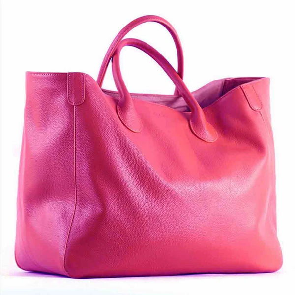 Natural Leather Top Cow Hide Leather Handbag