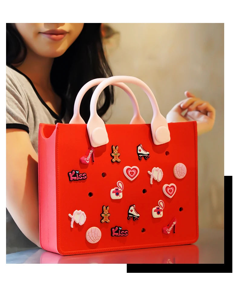 EVA Large Rubber Shoulder Bag
