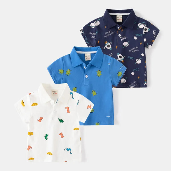 Polo Shirts Luxury Stand Collar Sport