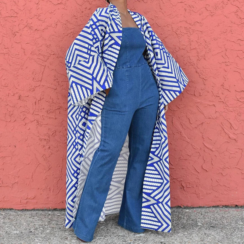 Cover-Ups V Neck Beach Long Maxi Kimono