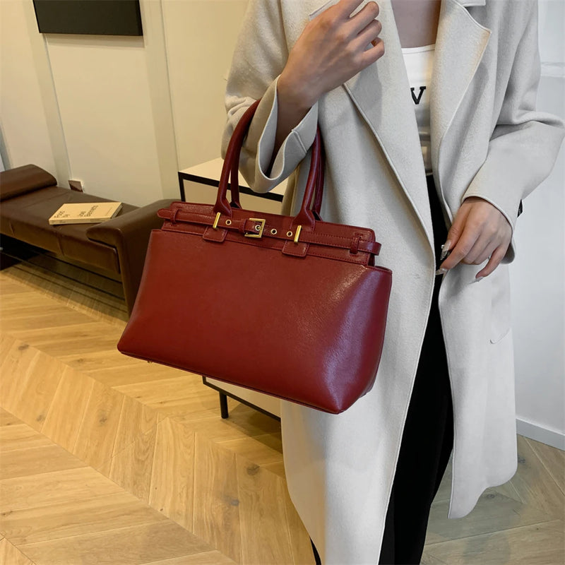 Top-handle Bags Retro Pure