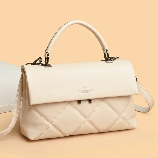 Designer Luxury Shoulder Soft Leather Crossbody Bag