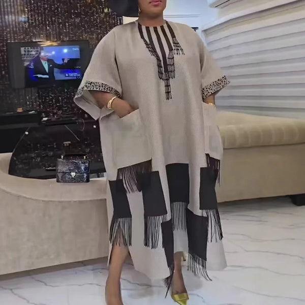 African Elegant Dashiki Kaftan Bubu