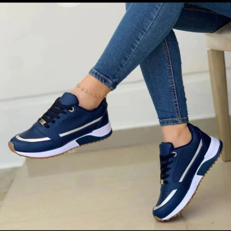 Lace-Up Casual Comfortable Tennis Shoes