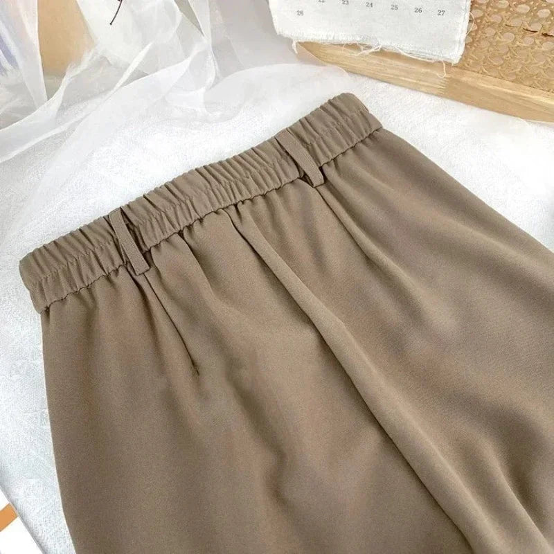 Fall Spring Black Haren Pants