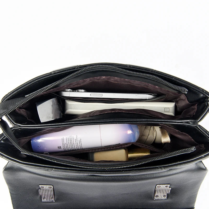 Designer Luxury Shoulder Soft Leather Crossbody Bag