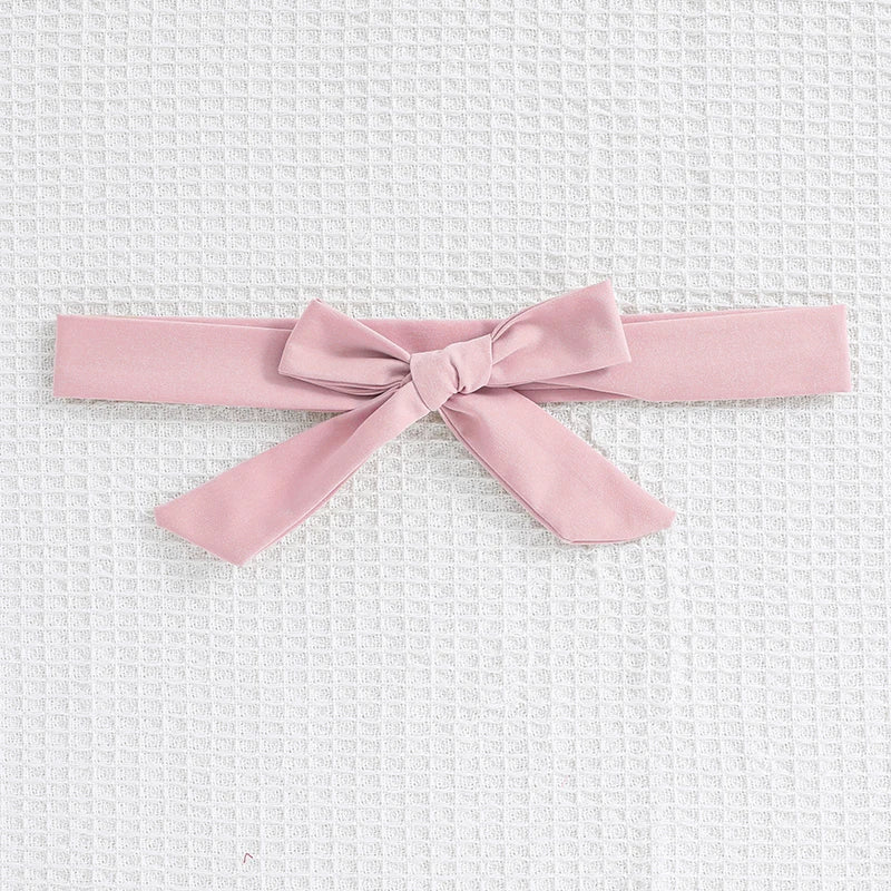 Elegant White Petal Sleeves Pleated Khaki Skirt &Bow tie Preppy
